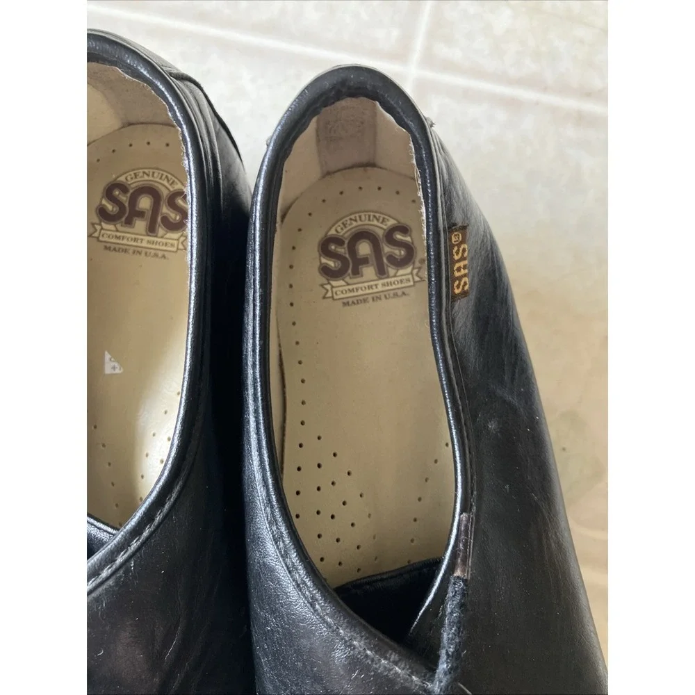 SAS Ladies‎ Shoes Siesta Comfort Black Size 8 1/2 Oxfords Lace Up